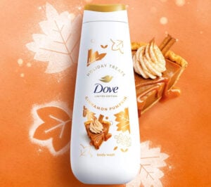 dove bodywash cinnamon