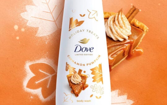 dove bodywash cinnamon