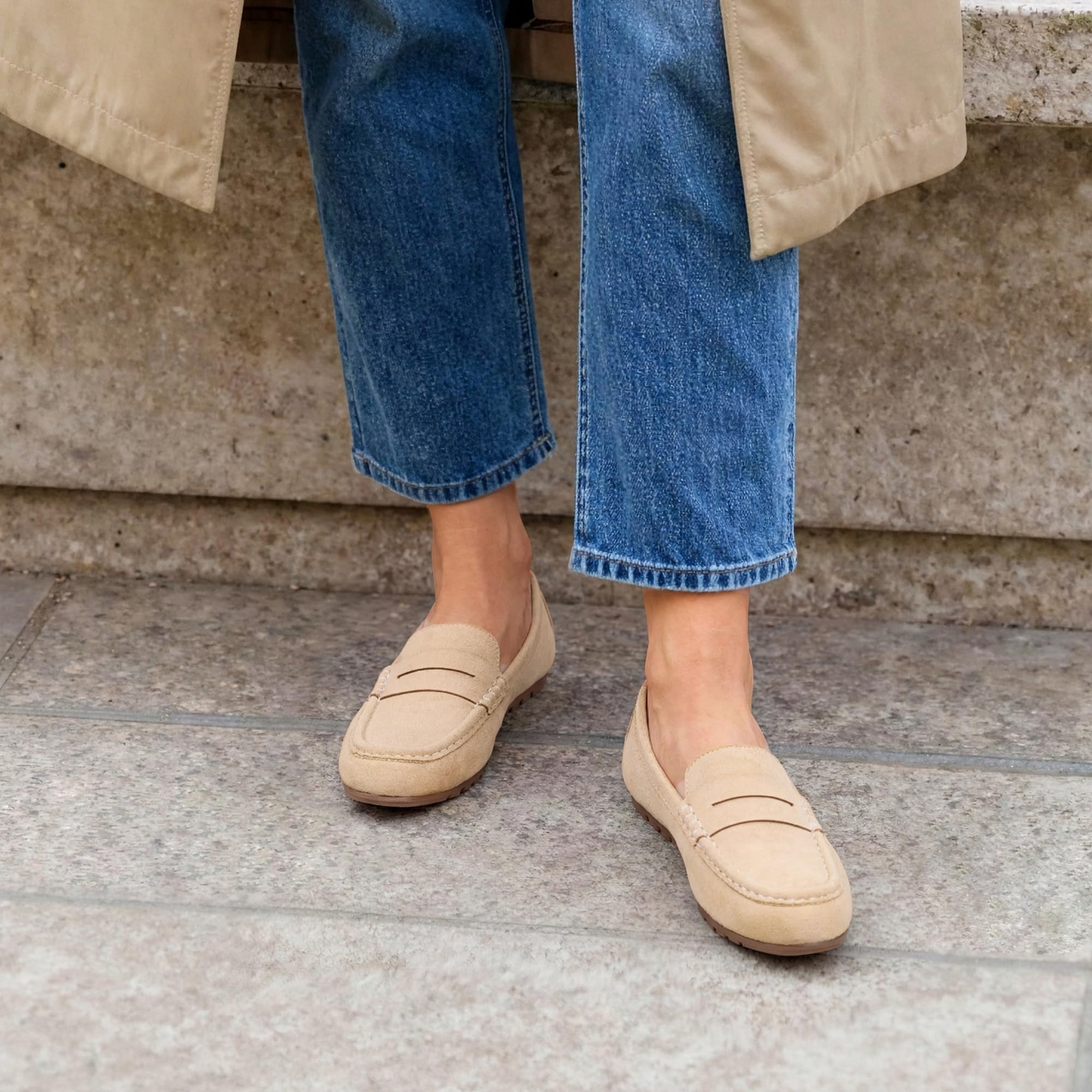 dream pairs tan loafers dream pairs tan loafers