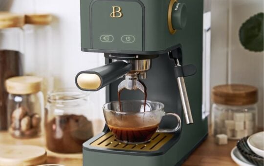 drew barrymore espresso machine