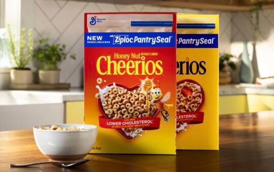general mills cheerios with ziploc bag