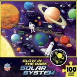 glow in the dark solar system puzzle