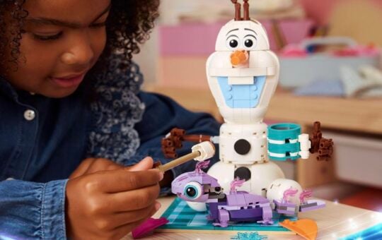 lego disney olaf and bruini picnic frozen set