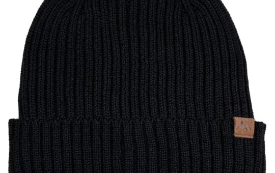men's beanie george brand black