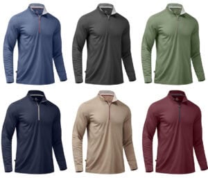 mens quarter zip