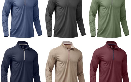 mens quarter zip