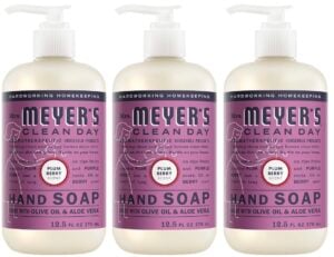 mrs. meyer's hand soap plum berry 3 pack