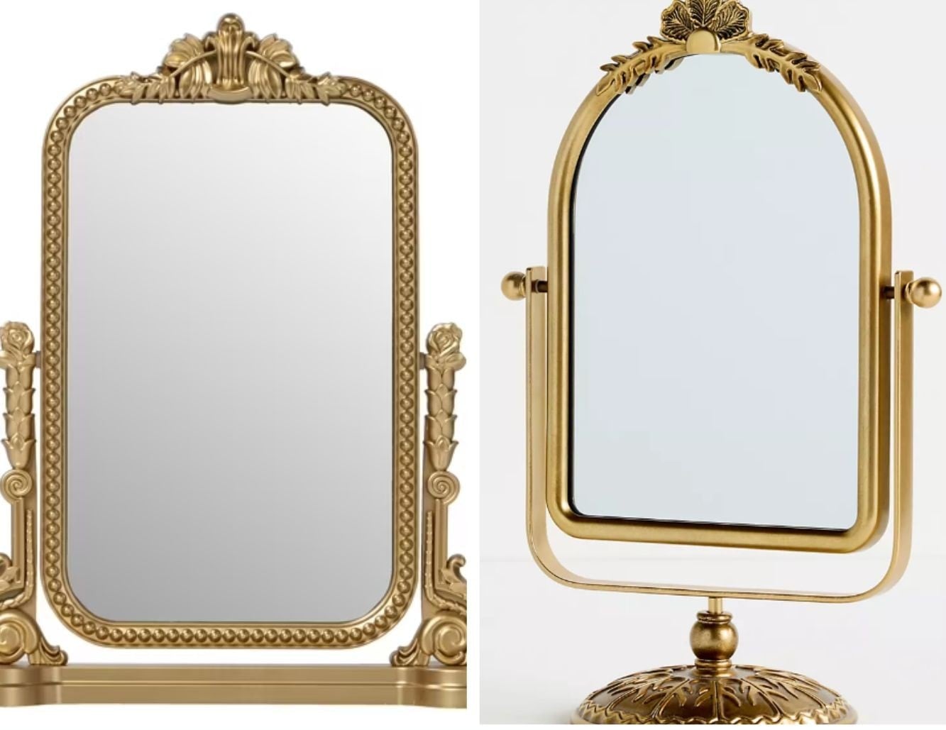 ornate pivoting mirror dupe ornate pivoting mirror