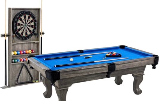 pool table barrington billiards blue