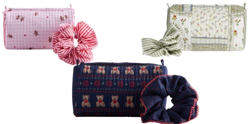 scrunchie and bags