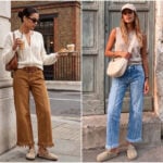 sidefeel fringe jeans