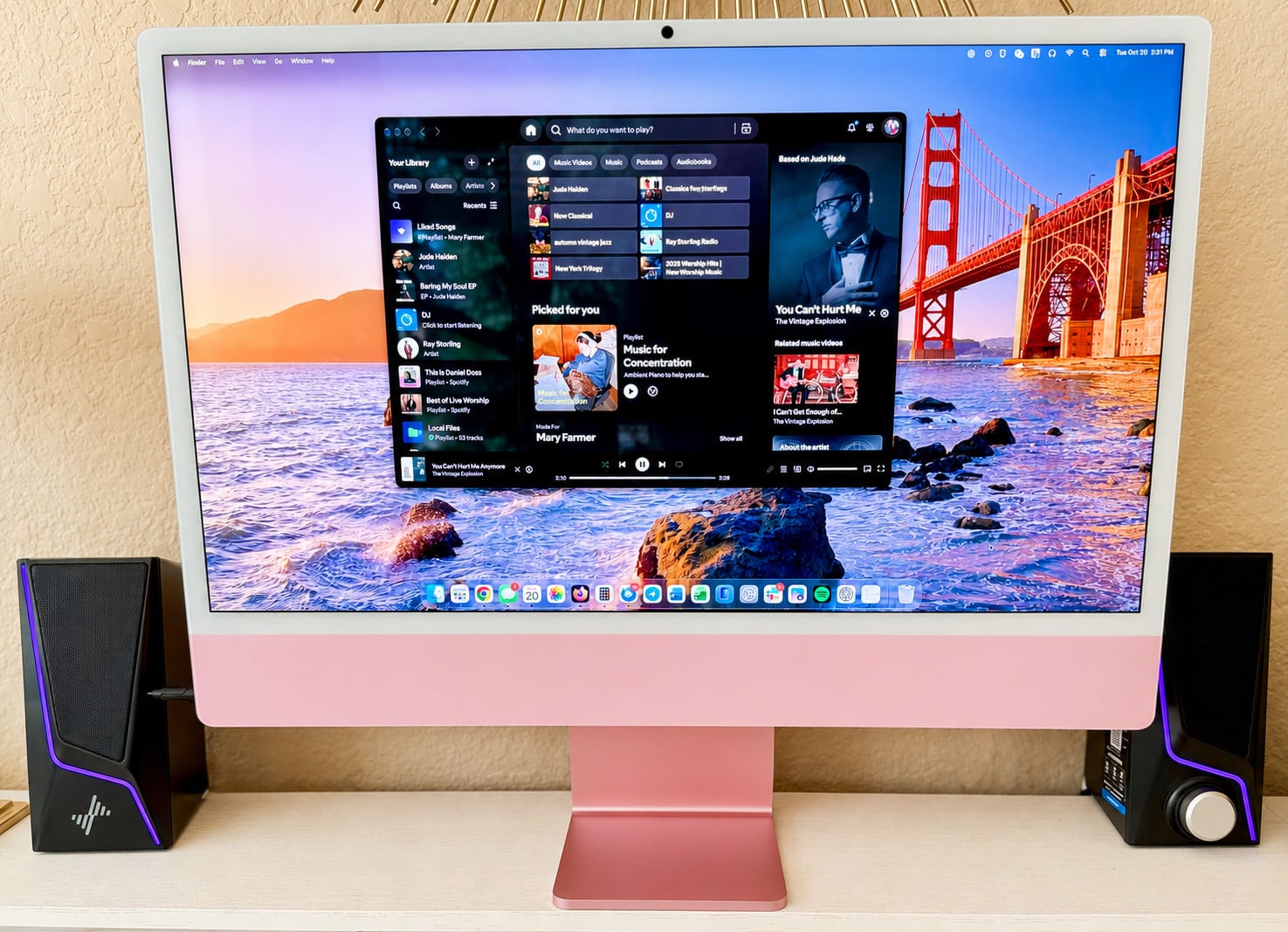 speakers mac