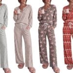 striped pajama set