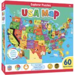 usa puzzle 60 piece masterpieces brand