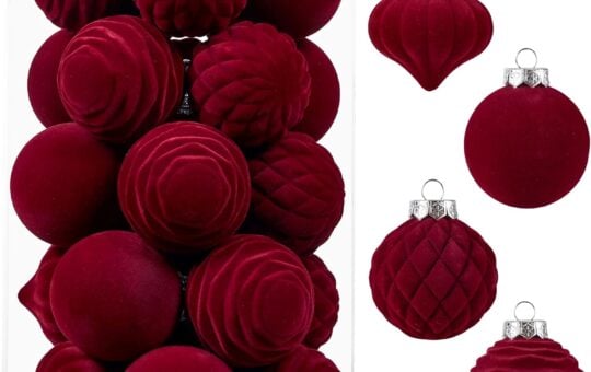velvet ornaments tub
