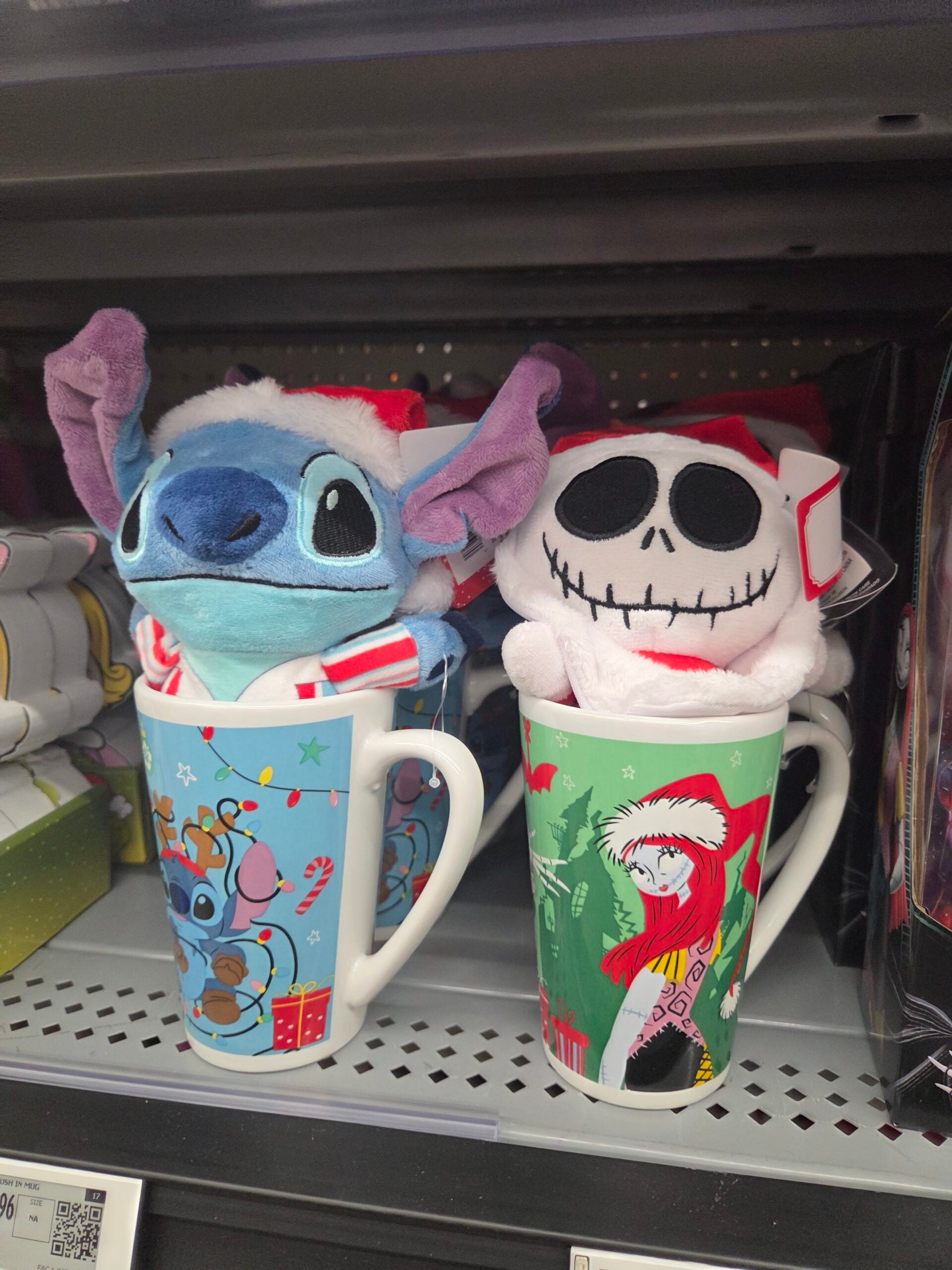 walmart Christmas plush mug sets