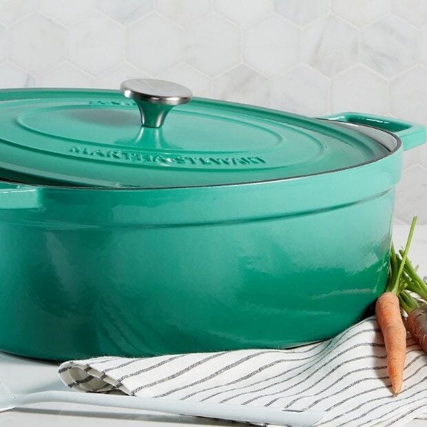 Martha Stewart Enameled Cast Iron Casserole