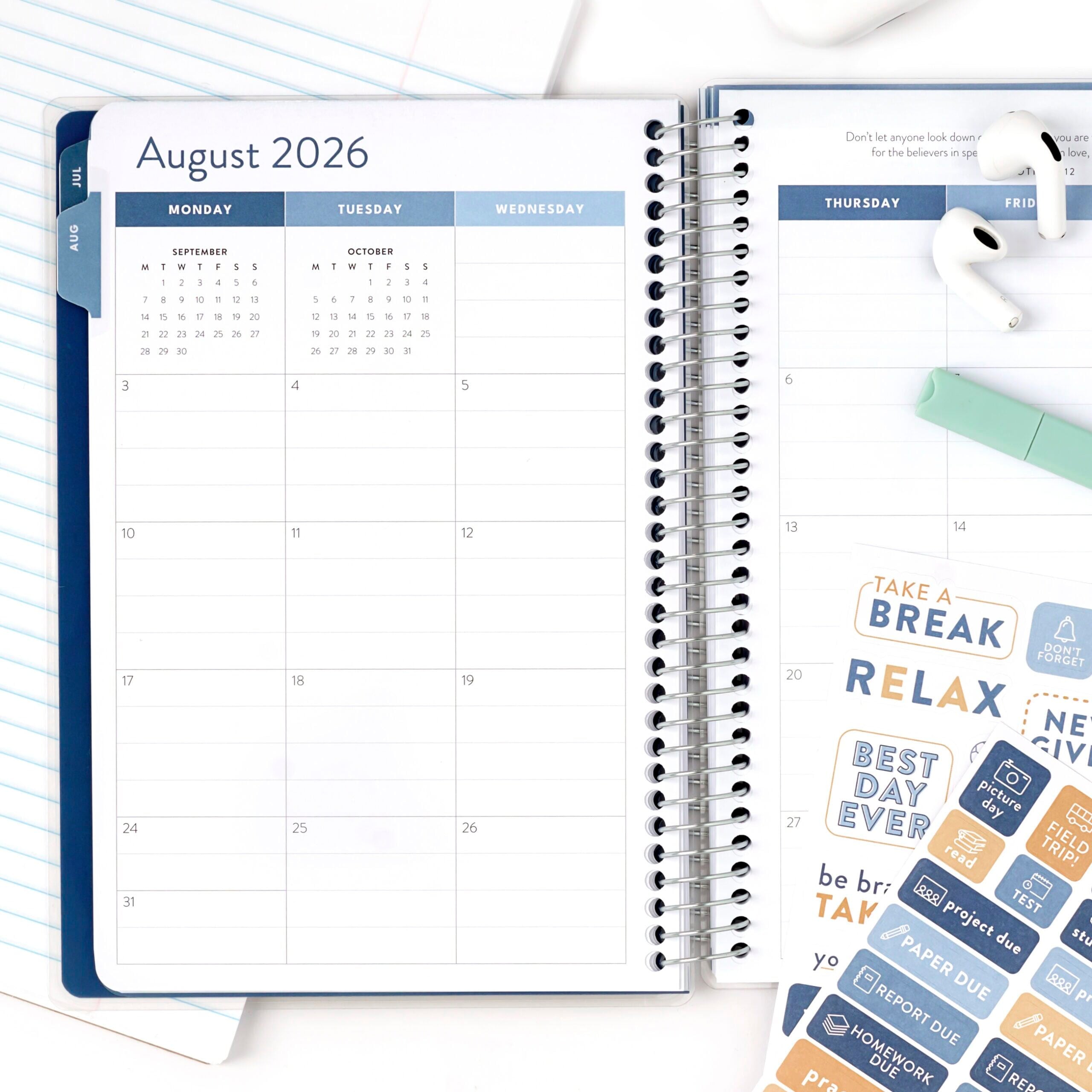 Student Planner 2627 BLUE 006