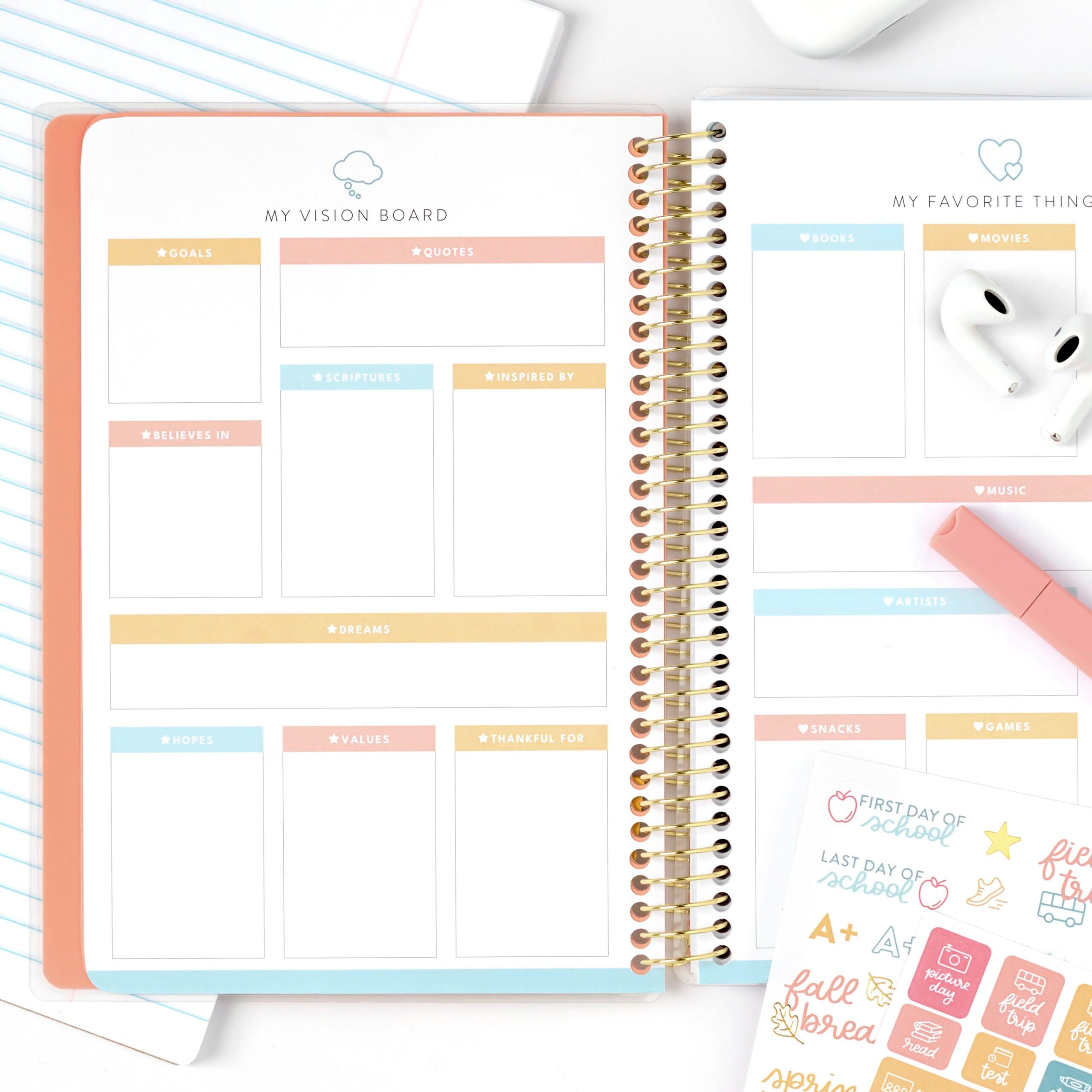 Student Planner 2627 PINK 008