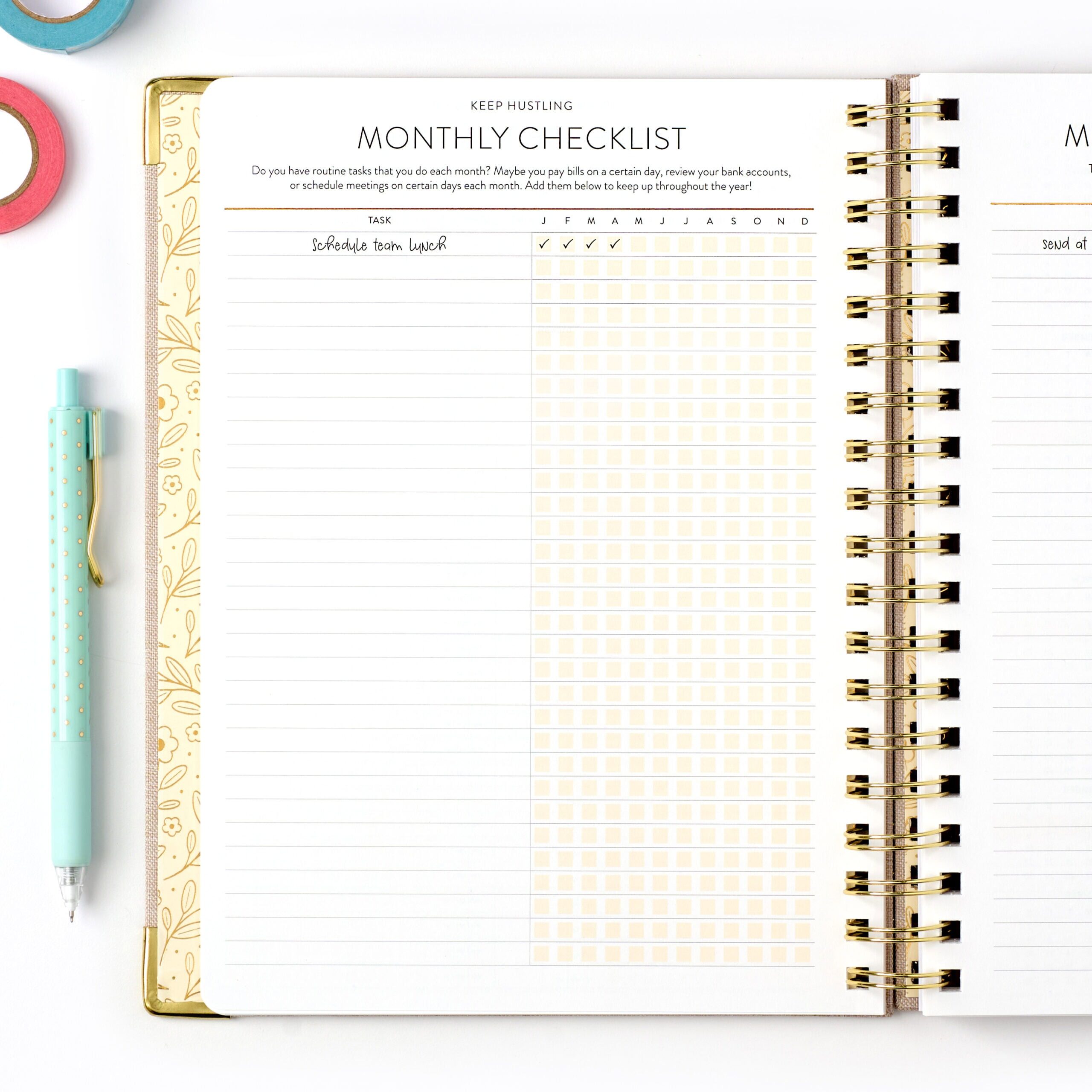 Work Planner 2027 Sand 006