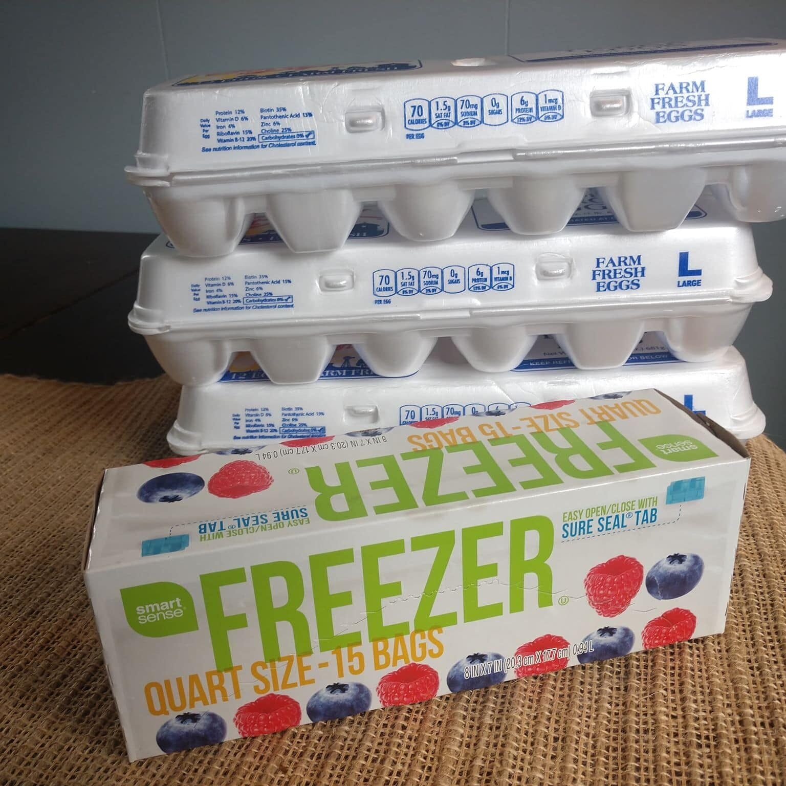 how to freeze eggs