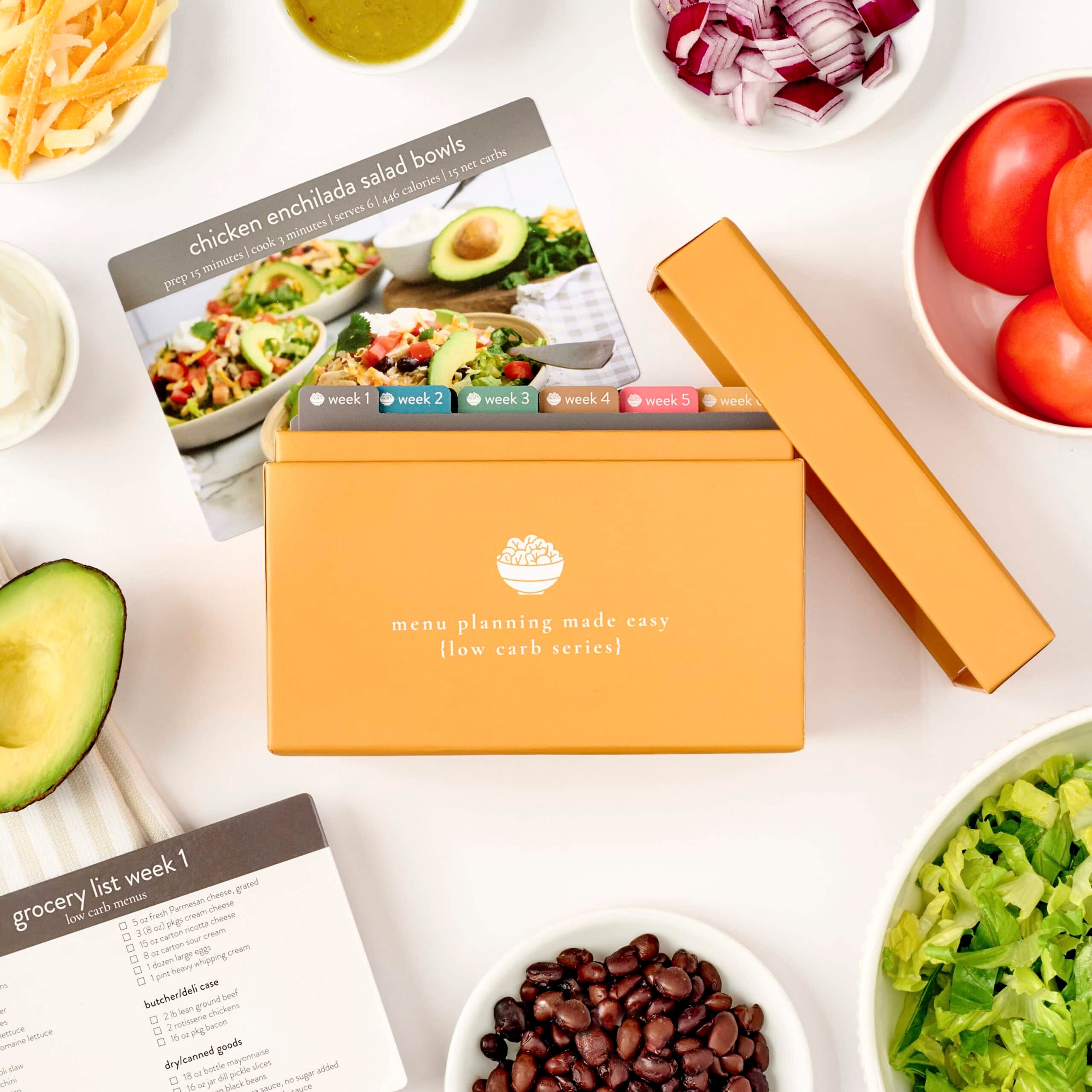 low carb menu plan view 1