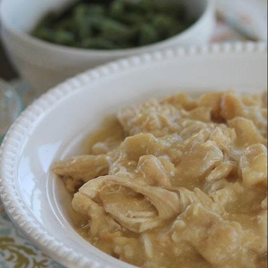 slow cooker chicken & dumplings