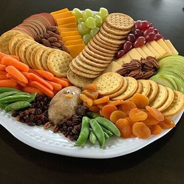 Turkey Appetizer Tray Finished