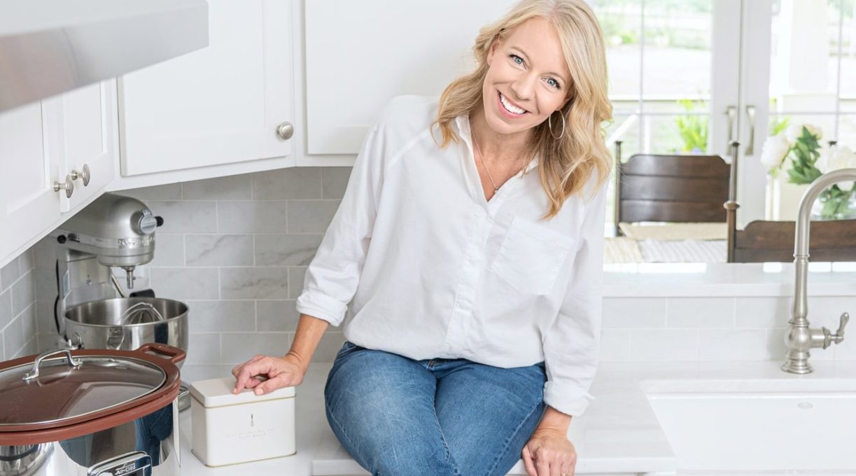 laurie home on counter